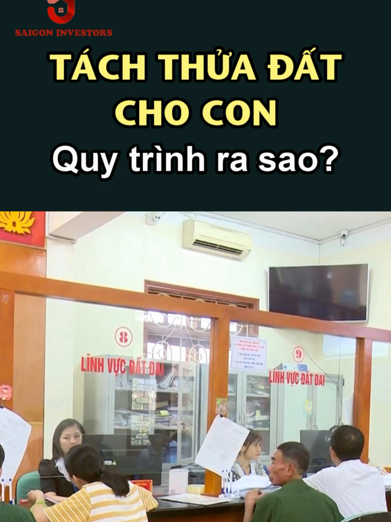 Tách thửa đất cho con, quy trình ra sao? #phaplybatdongsan #luatdatdai2024 #batdongsan #bds