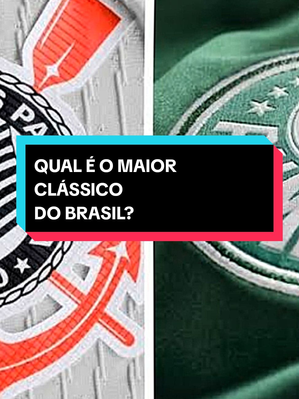 QUAL E O MAIOR CLÁSSICO DO BRASIL?#fouryou #fyp #corinthians #torcida #palmeiras #flamengo #gremio #internacional#fluminense 