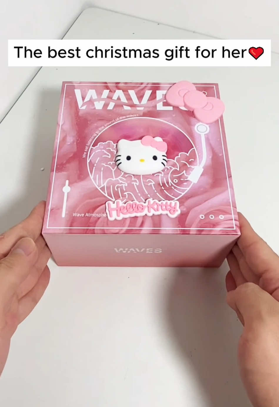 The best gift for her #tokifinds #wavespeaker #speaker #gift #hellokitty #holidayhaul 