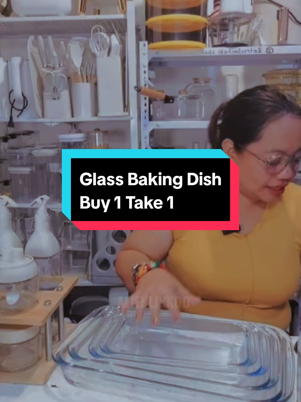 Habol na sa pagcheckout nitong ating Glass baking Dish habang available na ulit. #glass #glasses #glassdish #glassbakingdish #recommendations 