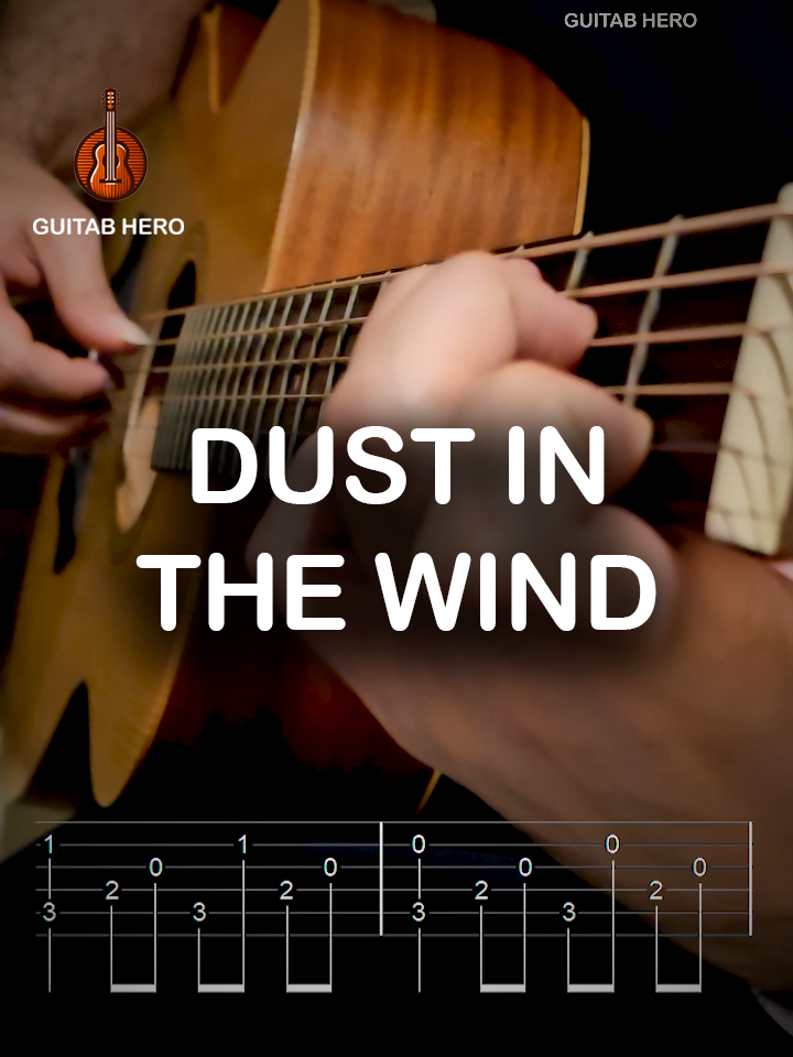 Dust In The Wind | Kansas | #guitartabs #learnguitar #guitartutorial #guitarchords #guitarlesson #acousticguitar