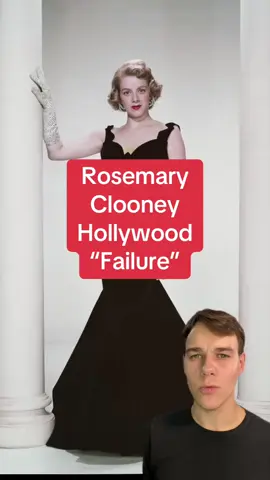 Rosemary Clooney - a “failure” of Hollywood’s star-making system ⭐️ #filmtok #historytok #whitechristmas #oldhollywood 
