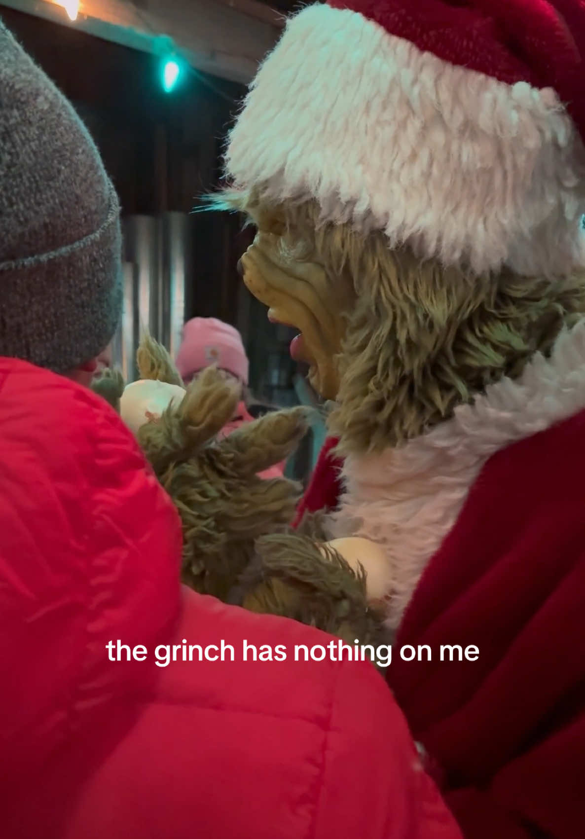 did you hear that? #grinch #burps 