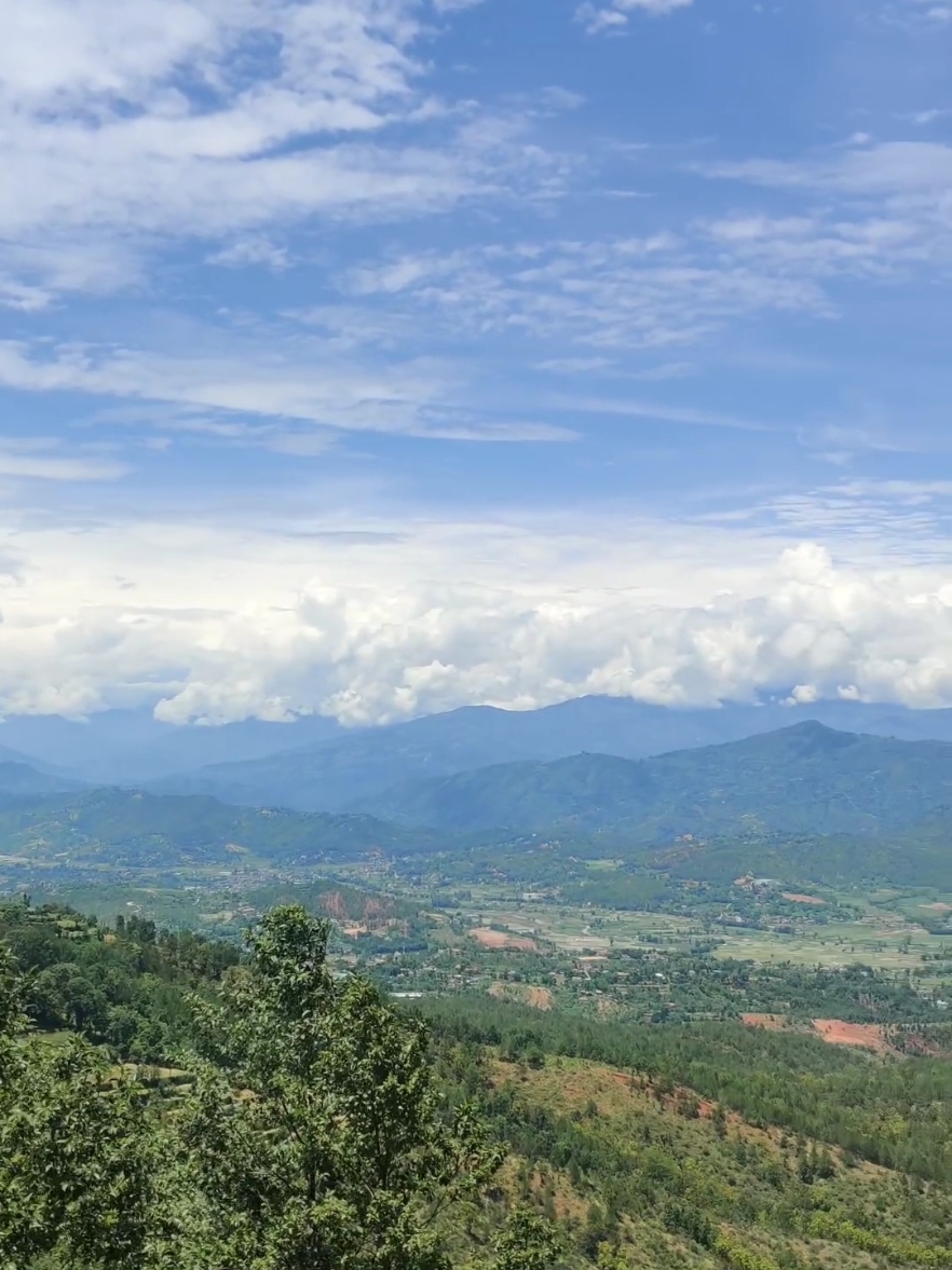 हरियाली Panchkhal Nepal greenery beauty Nature #panchkhal #natural #beauty #viralvideo #tranding #viraltiktok #tiktoknepal #fyp #green #nepal #visitnepal 