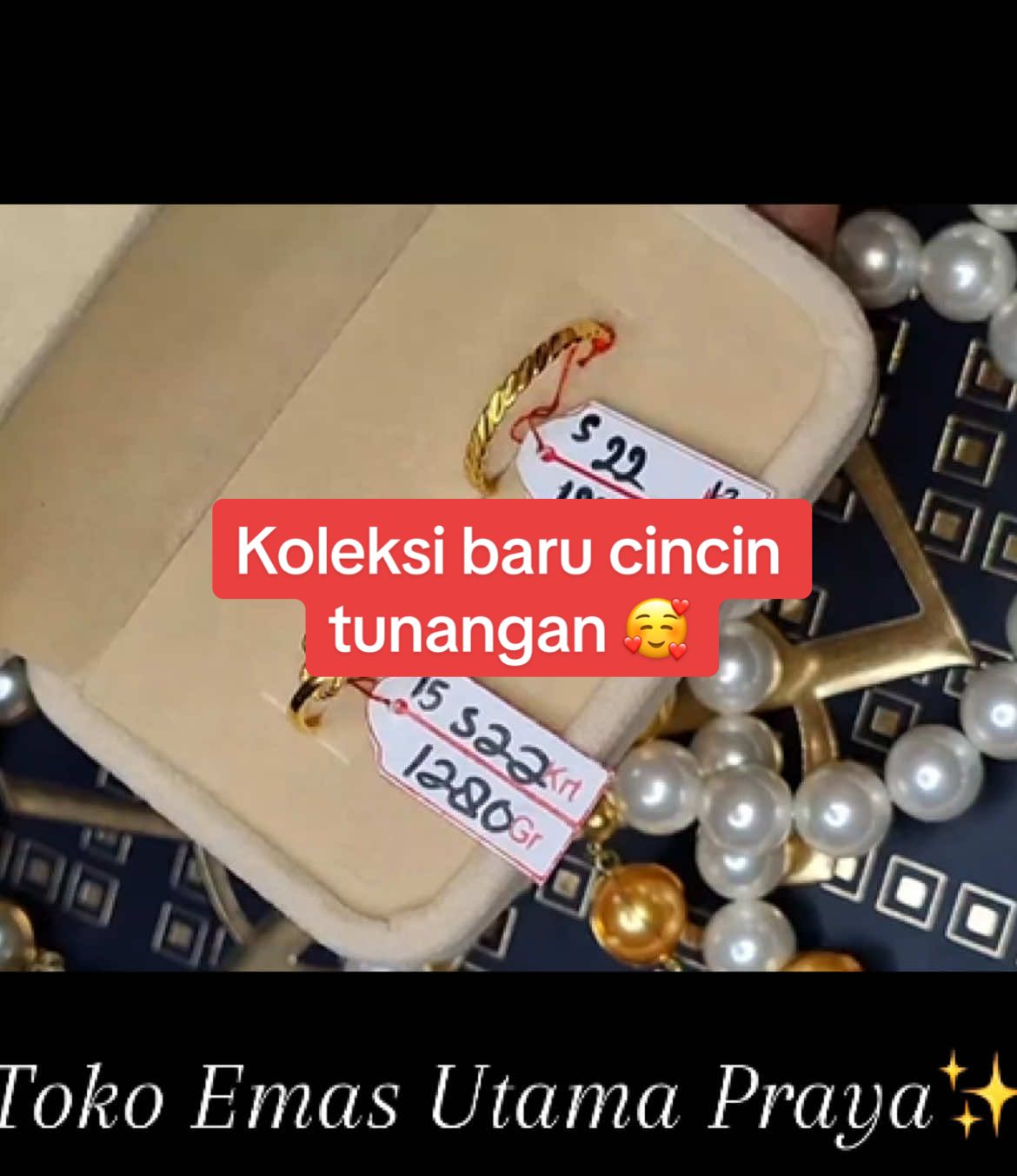 Cincin tunangan koleksi baruuu🥰🥰