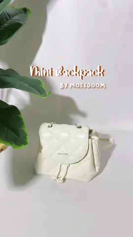 Aesthetic Backpack by @MOSSDOOM #backpack #minibackpack #ranselmini #mossdoom #mossdoombag 