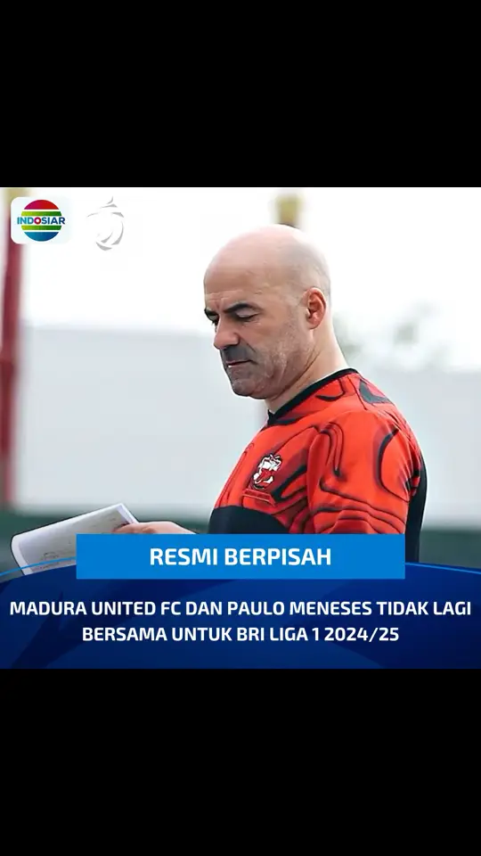 Hasil kurang baik Madura United FC di beberapa laga terakhir membuat Laskar Sapeh Kerrab dan pelatihnya, Paulo Meneses resmi mengakhiri kerja sama. Bagaimana komentar kalian? #BRILiga1 #IndosiarSports #IndosiarRumahSepakbolaIndonesia #BRImoMudahSerbaBisa  