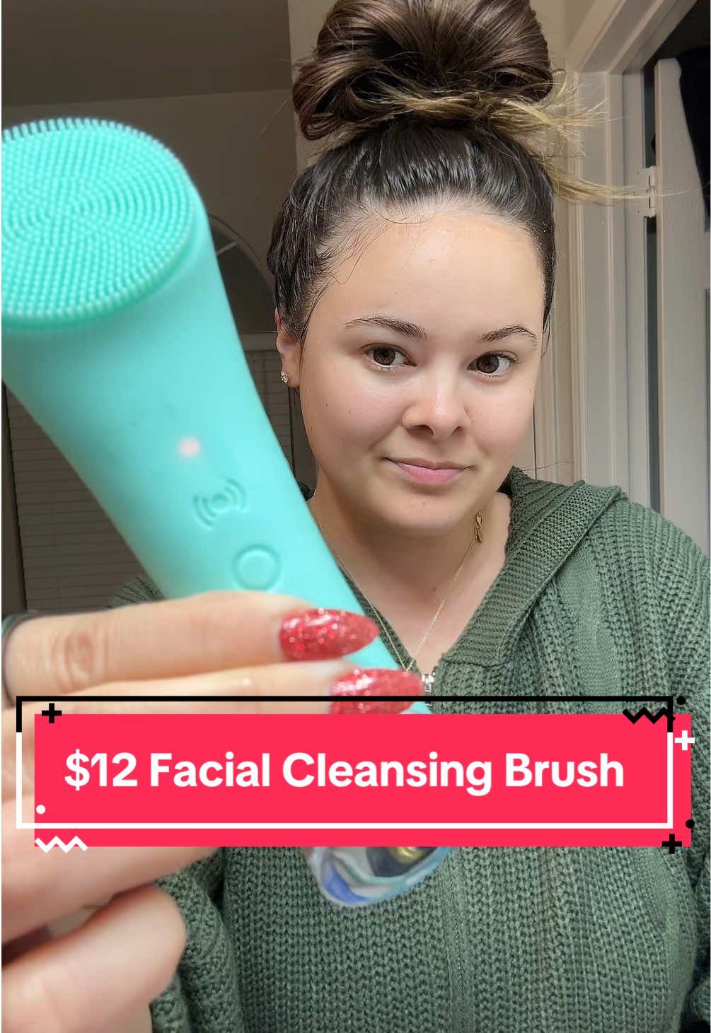 My face feels so clean 🧼  #skincareroutine #skincaretips #skincare #skincaretiktok #skincarehacks #washyourface  #tiktokshopfinds #nighttimeskincareroutine #eveningskincare  Facial cleansing brush