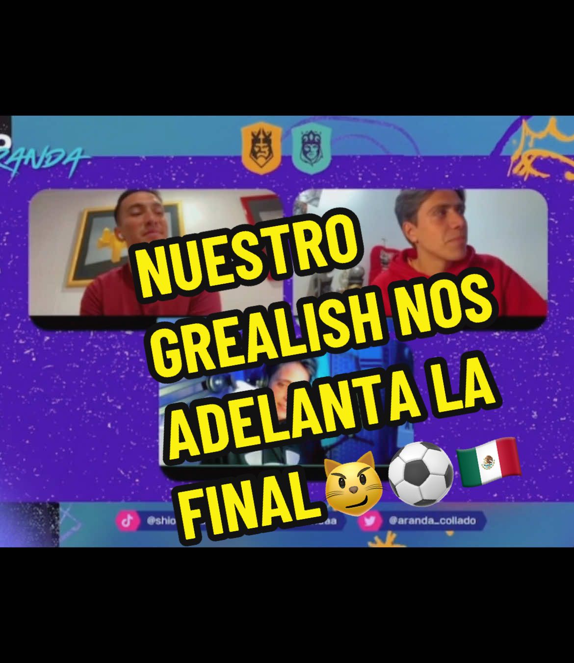 Nuestro niño de @PersasFC nos manifiesta la final adelantada…Que maquina…#final #kingsleagueamericas #banca #? #fyp #shioaranda #⚽️