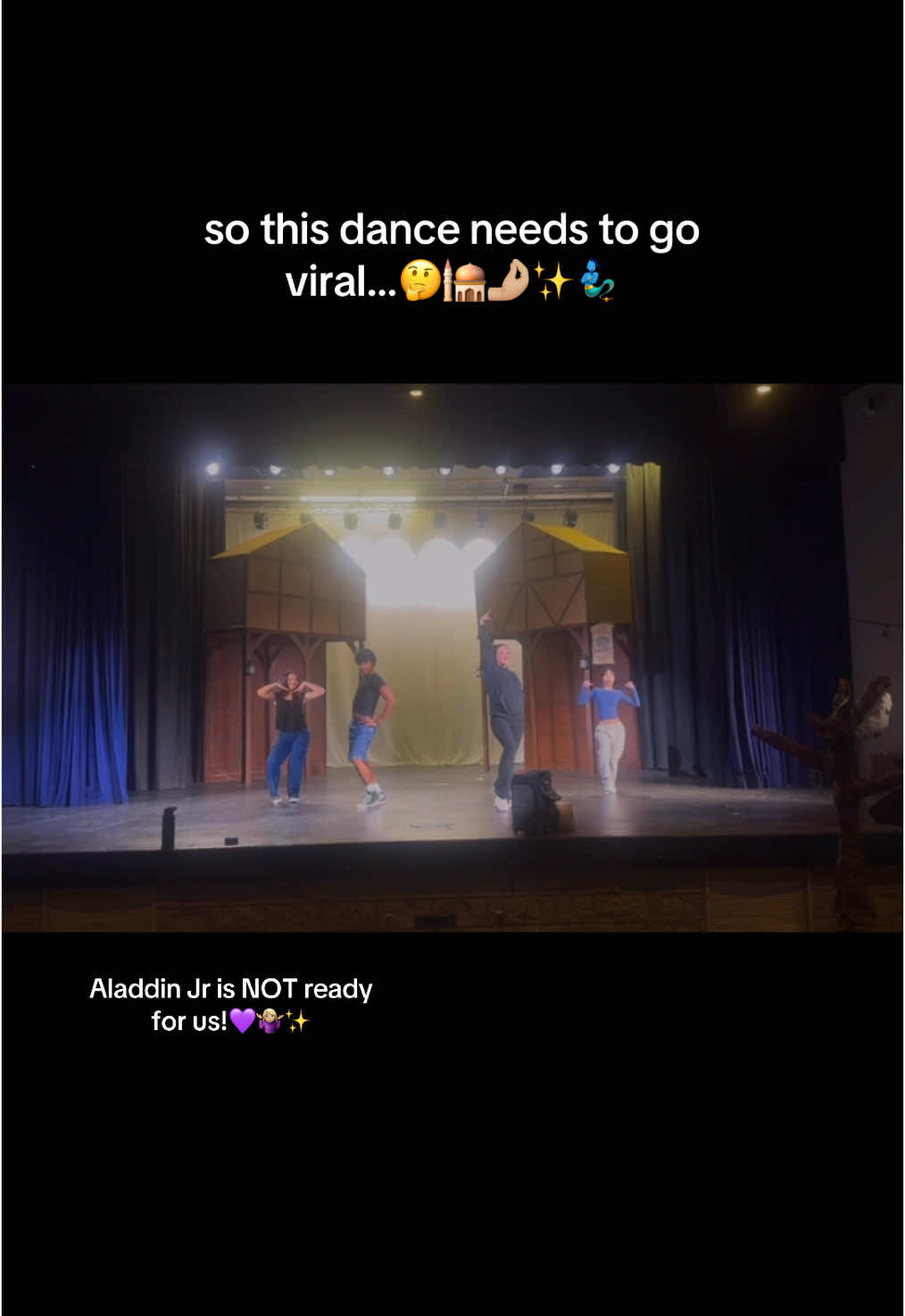 **all the rights reserved to the original creator** A newer and cleaner version of this combo is on its way BUT I still think this combo deserves to go viral…🧞‍♂️✨🕌🙈 @jaylen_cb @izzy @sofía  - - - - - #fyp #viralvideo #wickedthemusical #choreography #dance #dancing #aladdin #aladdinthemusical #foryoupage #theatre #