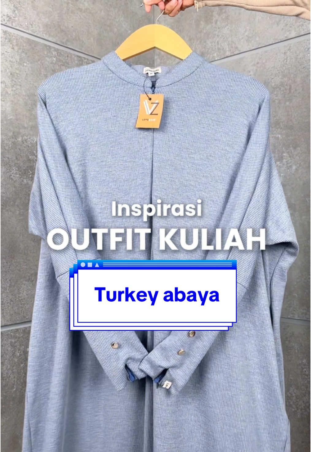 Kalau minve emang suka bgt pakai turkey buat ngampus 😍 kalau kalian sukannya dipake kemana aja nih #CapCut #paydaysale #abayastyle #levezeinofficialstore #racunminve #abayasyari #muslimahfashion #gamisbatwing 