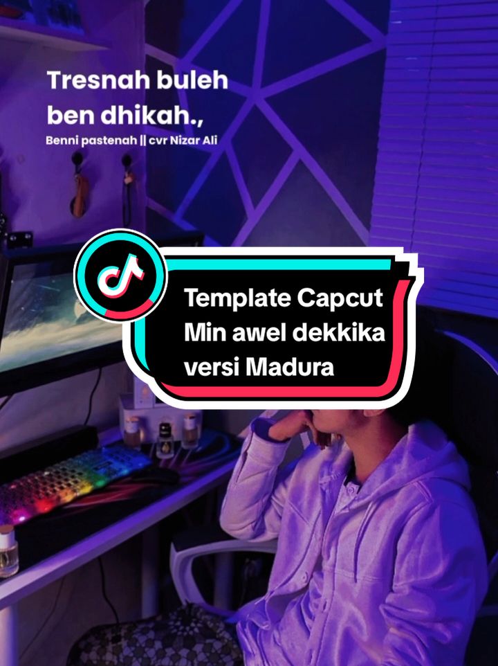 #Capcut Min awel dekkika || versi Madura 💗✨ by:@babazar  9:16 ✨💗  #lyrics #minaweldekika #versimadura #fyp #templatecapcut #fypシ #viral #arabicsong 