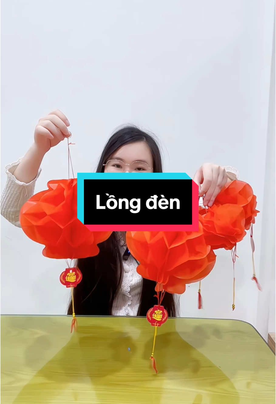 Lồng đèn trang trí Tết chỉ từ 1k/cái #longden #xuhuong 