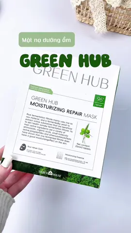✨✨ Mặt nạ Green Hub đang có ct 2 🎁 3 nè chị em. #greenhub #matna #matnacapam #matnagreenhub #mask #vzone #goclamdep #bytuemi 
