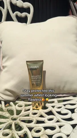 Our new tinted primer with SPF is now available in woolies! #woolies #skincare #spf #primer 