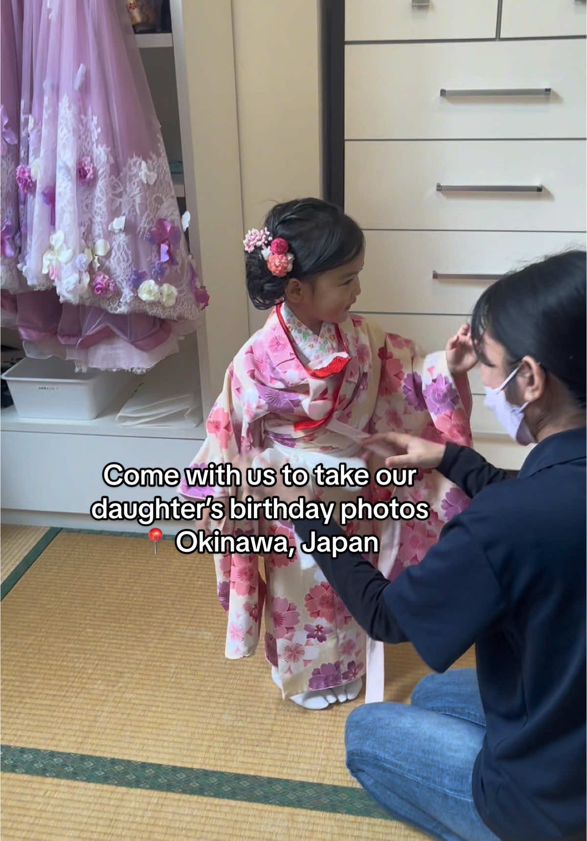 In love with all the photos 😭 I already want to do another photoshoot for her 🫢 #fyp #MomsofTikTok #momlife #sahmlife #minivlog #japan #okinawa #toddlersoftiktok #memories #creatorsearchinsights #shichigosan #family #Vlog #japanvlog 