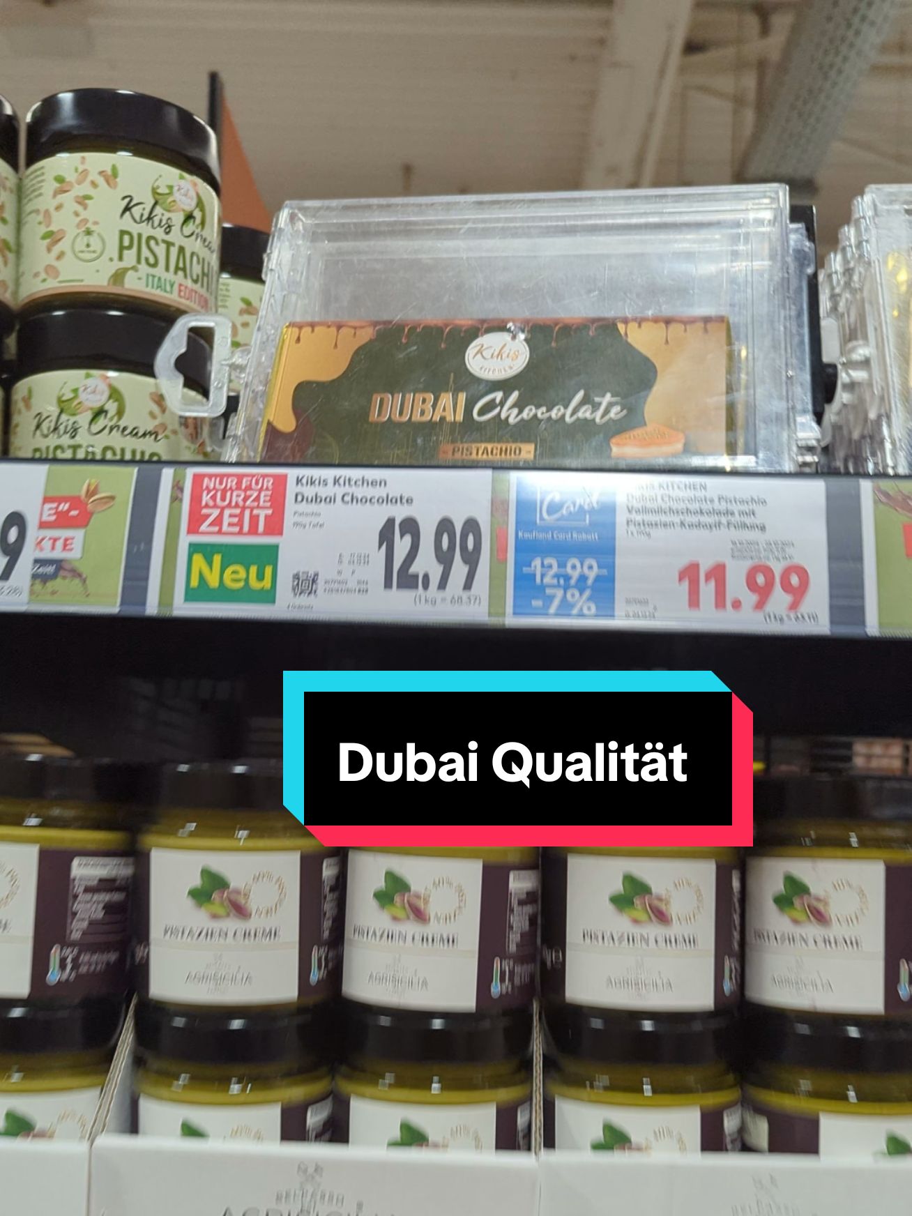 #kobstler #kaufland #dubaichocolate #kikis  Dubai Chocolate auch in Kaufland 