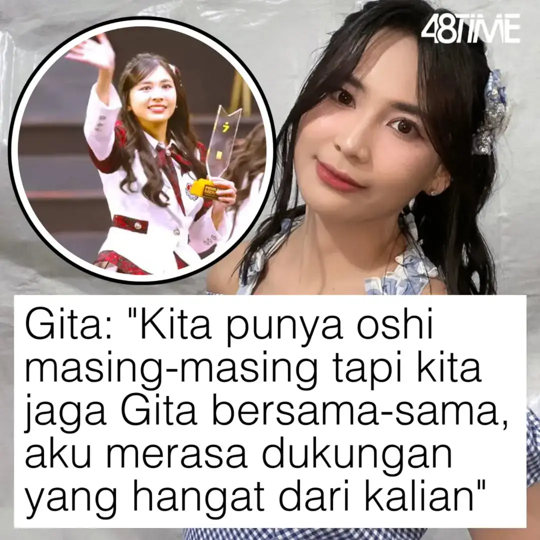 semangat terus gits🔥 #gitajkt48 #gitasekarandarini #jkt48newera #jkt48 #memberjkt48 #sousenkyojkt48 #4u #foryou #fypシ゚viral #masukberanda 