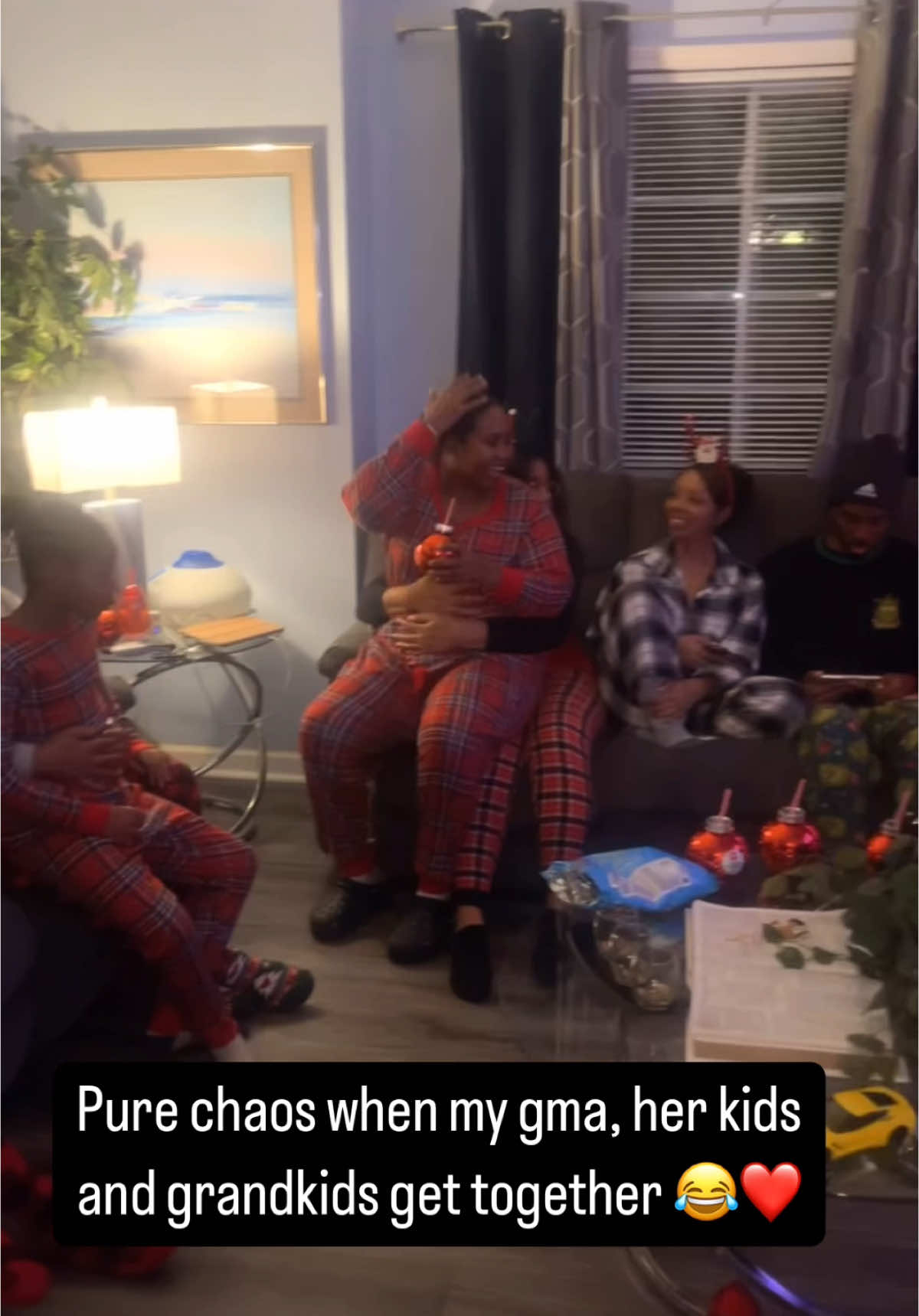 Guaranteed chaos when we all come together! But we love it 💕#pov #tiktok #trending #fyp #foryoupage #familytime #myfamily #christmasparty #christmastiktok #familygathering #familygamenight ##familyclown #canttakenothingserious #playtoomuch #family 