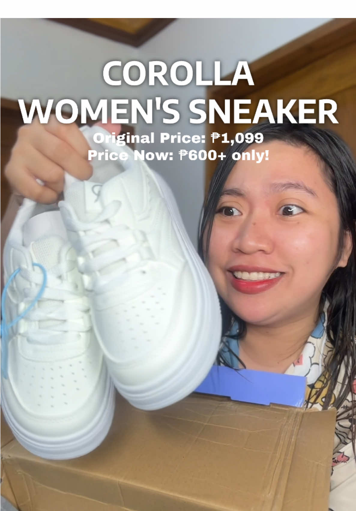 ang laki ng binaba ng price, done check out kaagad! sobrang ganda di ko pinagsisihan na bumili ako #corolla #corollashoes #womensshoes #womensfashion #TikTokFashion #foryoupage 