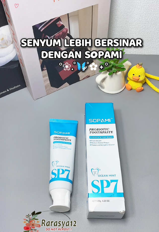 Nafas segar senyum cerah bersinar #sopami #sopamisp7 #pastagigi #toothpaste #tiktok #viralvideo #fypage #Lifestyle #dailylife 