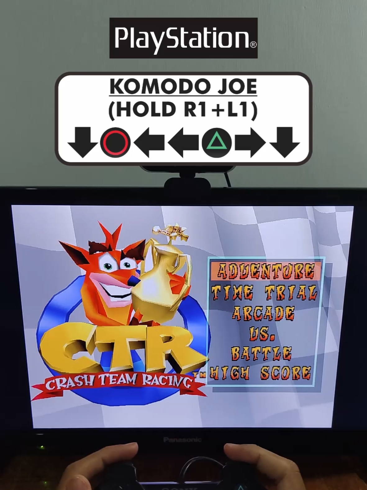 CTR cheat unlockable characters PS (one)