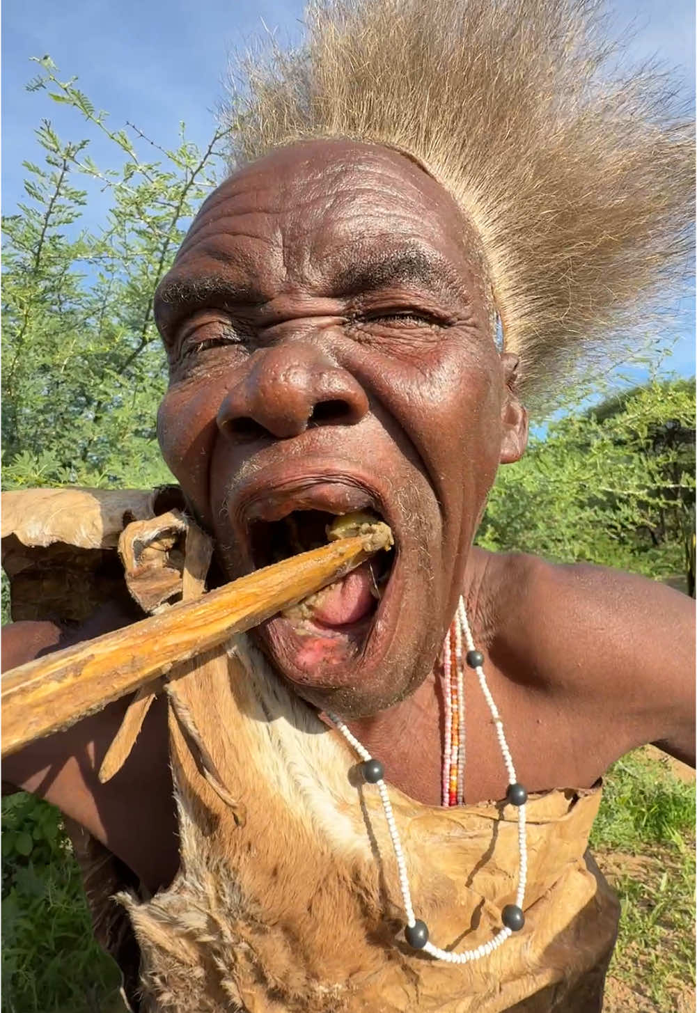 Unbelievable 😮😋🥰 It’s fantastic Lunch today #hadzabetribe #africastories #villagelife #FoodLover #foodtiktok #usa🇺🇸 