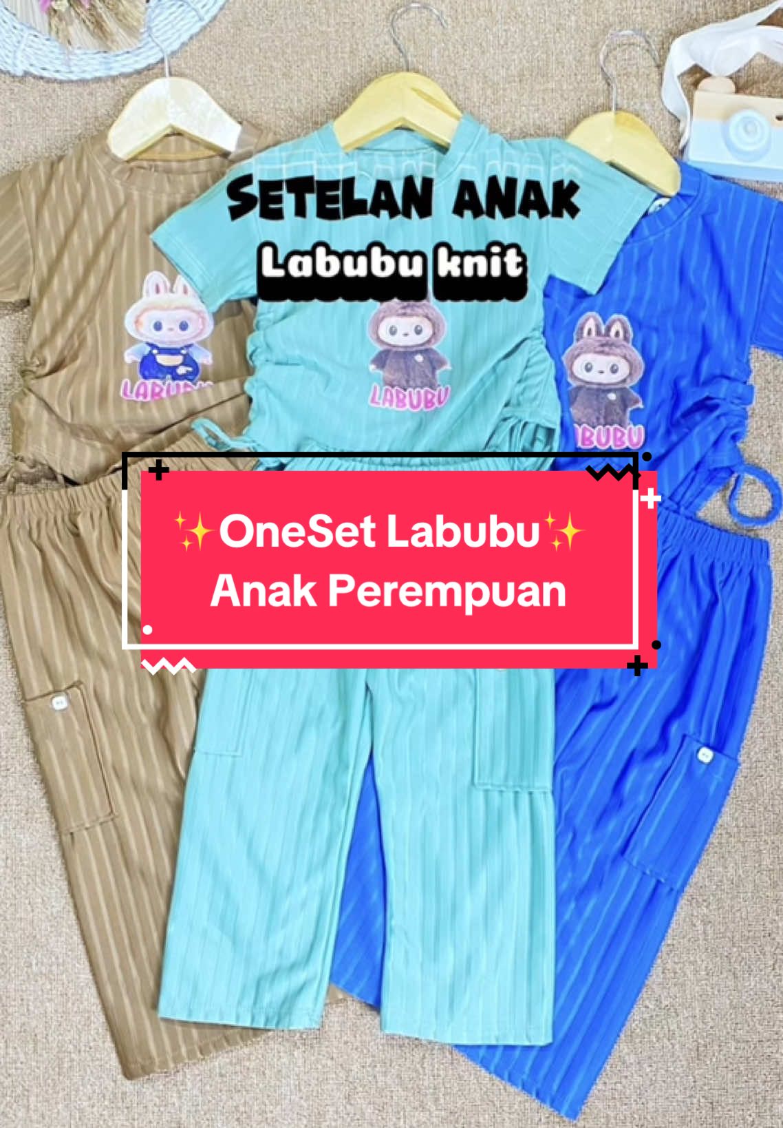 Yang lagi cari Setelan nyaman buat anak yuk diorder🥰😍 #oneset  #onesetanakperempuan  #setelananakperempuan  #setelanlabubu 