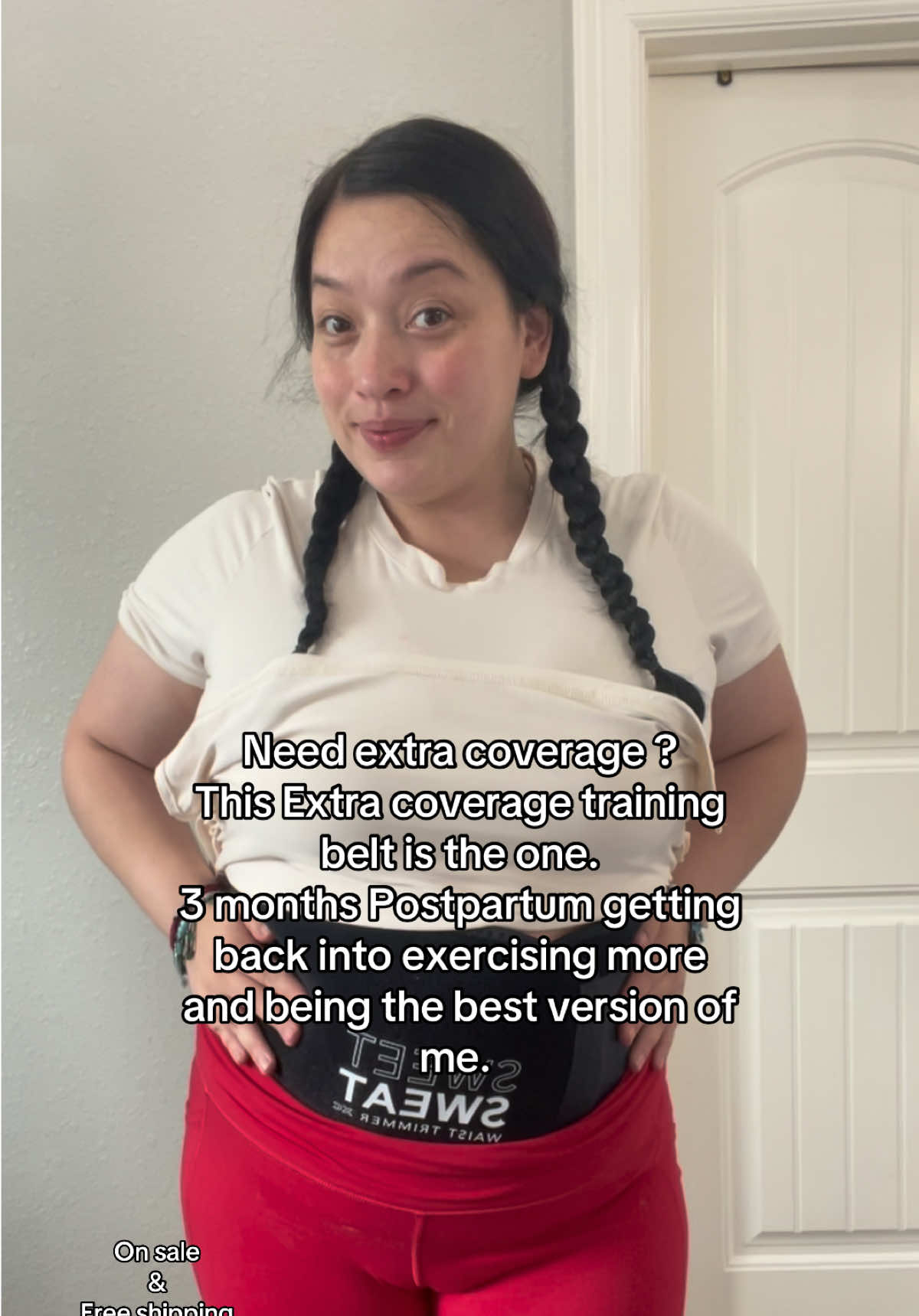 Love love love this extra coverage belt. Get yours today #DealsForYou #TikTokShopBlackFriday #TikTokShopCyberMonday #FallDealsForYou #TikTokShopHolidayHaul #tiktokshopaffiliate #CozyCountdown #TasteMakersLaunch #sweetsweat @Sweet Sweat 