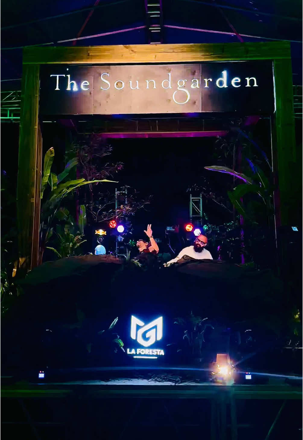 Pure magical duo 🪄🦄 @ULTRA x @Jayy Vibes  @The Soundgarden 🎶🌳 x @Laforesta (Official) 🇱🇰 #soundgarden #laforesta 