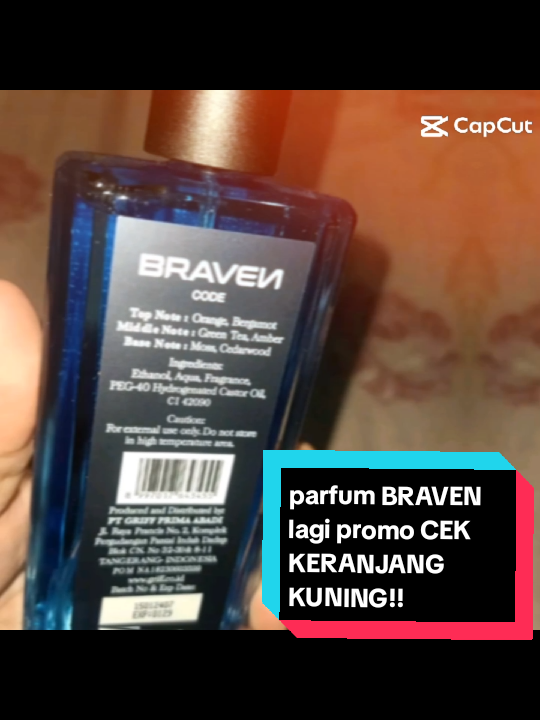 Parfum BRAVEN harga spesial wanginya gak kalah sama yang 100 ribuan buruan mumpung masih promo CEK KERANJANG KUNING!! #parfum #parfummurah #parfumviral #parfumtiktok #parfumereccomended #parfume #parfumeviral #parfumerecommended #parfumecowok #parfumer 