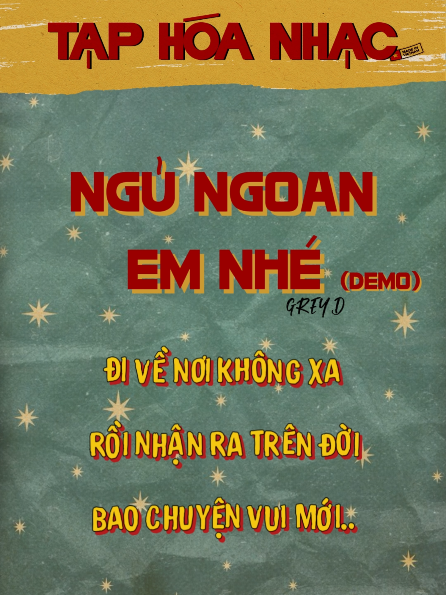 Nghe trước khi ngủ :)) #taphoanhac #greyd #nhachaymoingay