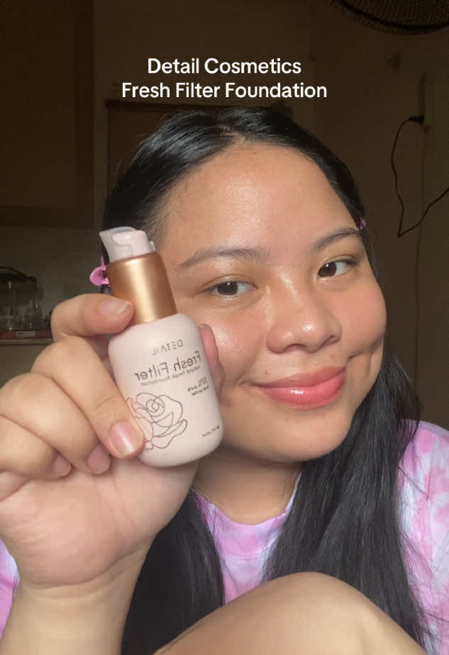 check out this foundation now! 📣 hurry up sissy, this is for only P249 today ‼️ @Detail Cosmetics  #foundation #freshfilterfoundation #freshfoundation #foundationreview #foundationroutine #foundationrecommendations #foundationrecos #makeupfoundation #freshfilter #affordablemakeup #affordablefoundation #trendingfoundation #demimatte #mattefoundation #skinlikemakeup #skinlikefoundation #detail #detailcosmetics 