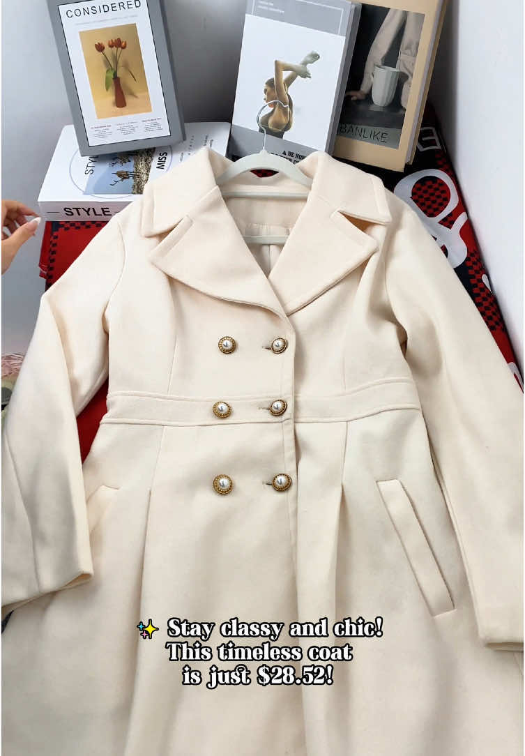 #foryou #us #TikTokShop #fyp #winterfashion #classiccoat #fashiondeals #blackfridaydeal #cybermonday2024 #spotlightfinds 