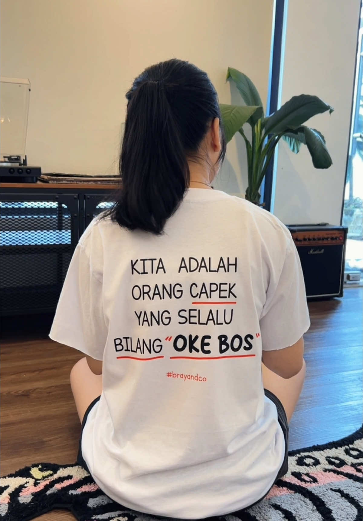 Oke bos aman 🫡 | Untuk pembelian kaosnya dengan cara kunjungi profil kami lalu cek produknya di etalase toko kami bray 🙌🏻 #bos #oke #cape #kerja #fyp 