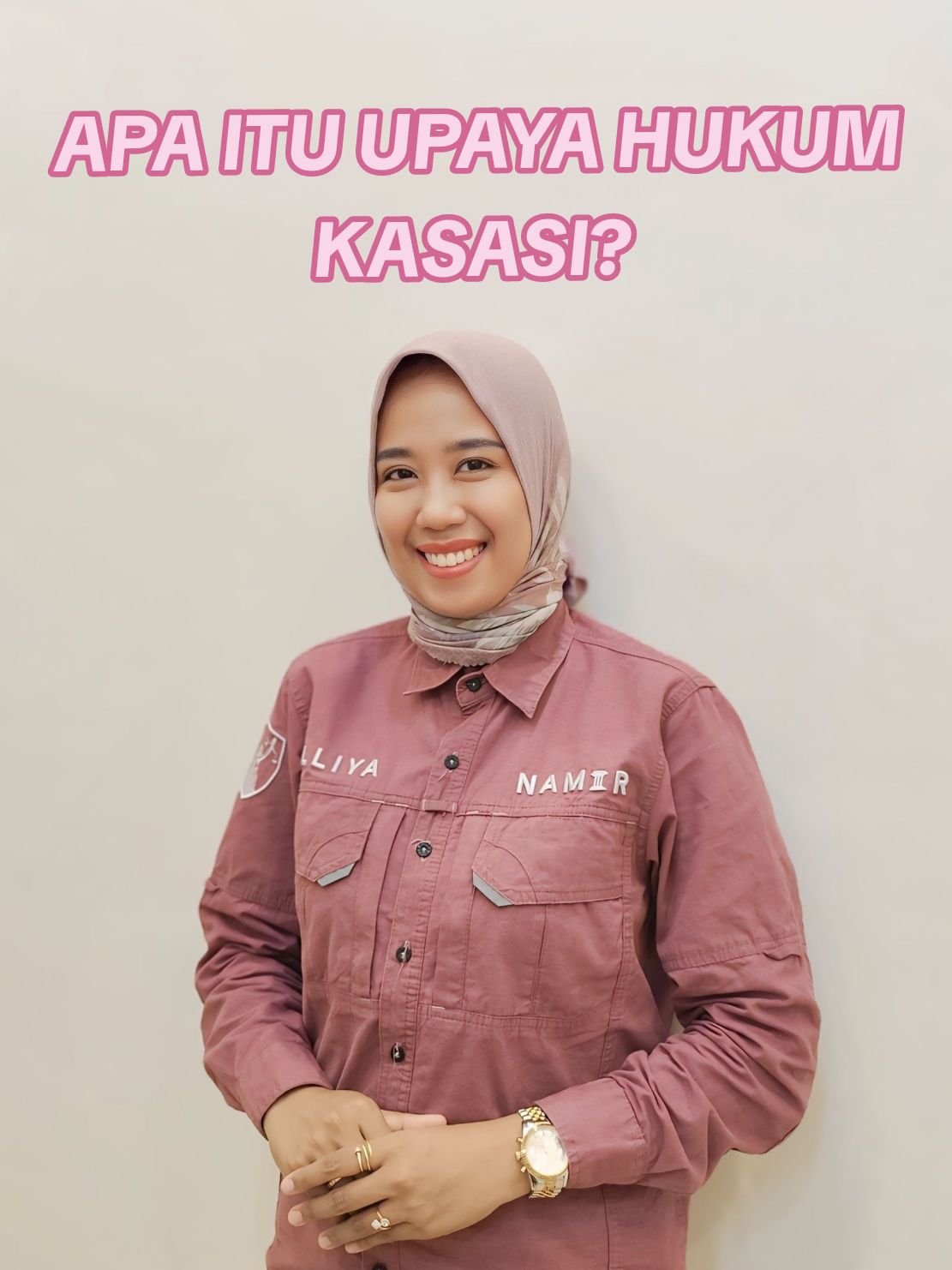 apa itu upaya hukum kasasi?  #pengacara #pengacarawanita #advokat #lawyersoftiktok #lawyer #lawyerlife #surabaya #anakhukum #hukumindonesia #fyp #fypage #tiktok #tiktokviral  @Elliya FS 