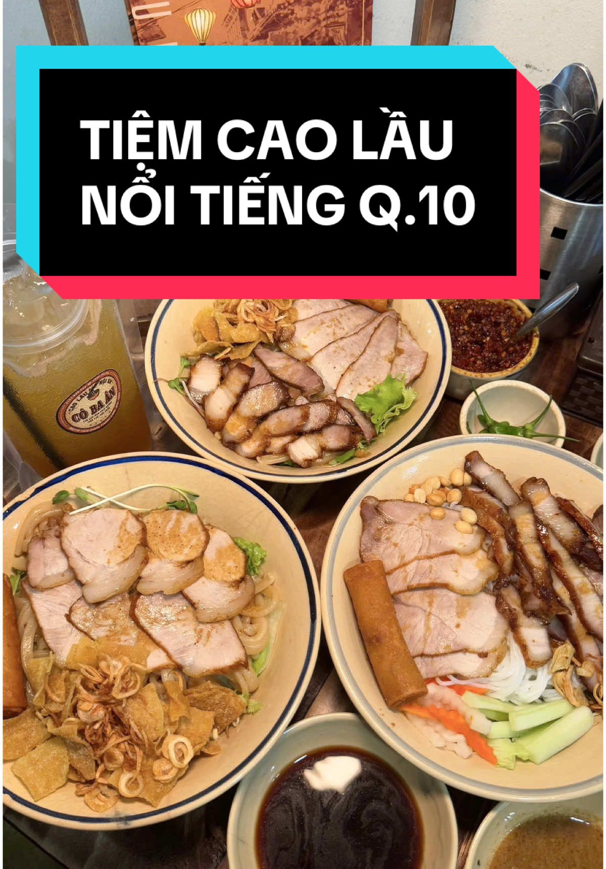 Tiệm cao lầu ngon nức tiếng ở Q.10 #ansapsaigon #tryitwithtiktok #ancungtiktok #reviewanngon #vtmgr #saigon 