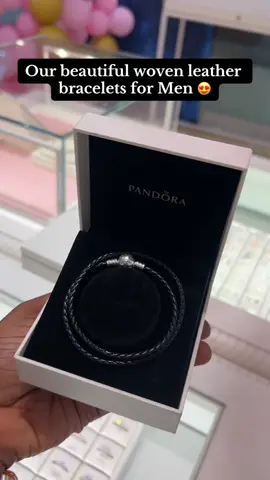 This is your sign to get him a beautiful woven leather bracelet from us 😍✨ Create a personal look with this woven leather bracelet😍 The versatile design is secured with our signature ball clasp in sterling silver 😍 Your next collection starts here😍 Get this beautiful bracelets from us at Accra mall or Junction mall💃 Delivery available too💃 #pandoramale #pandoramalebracelets #pandoramalejewelry #pandoraleatherbracelet