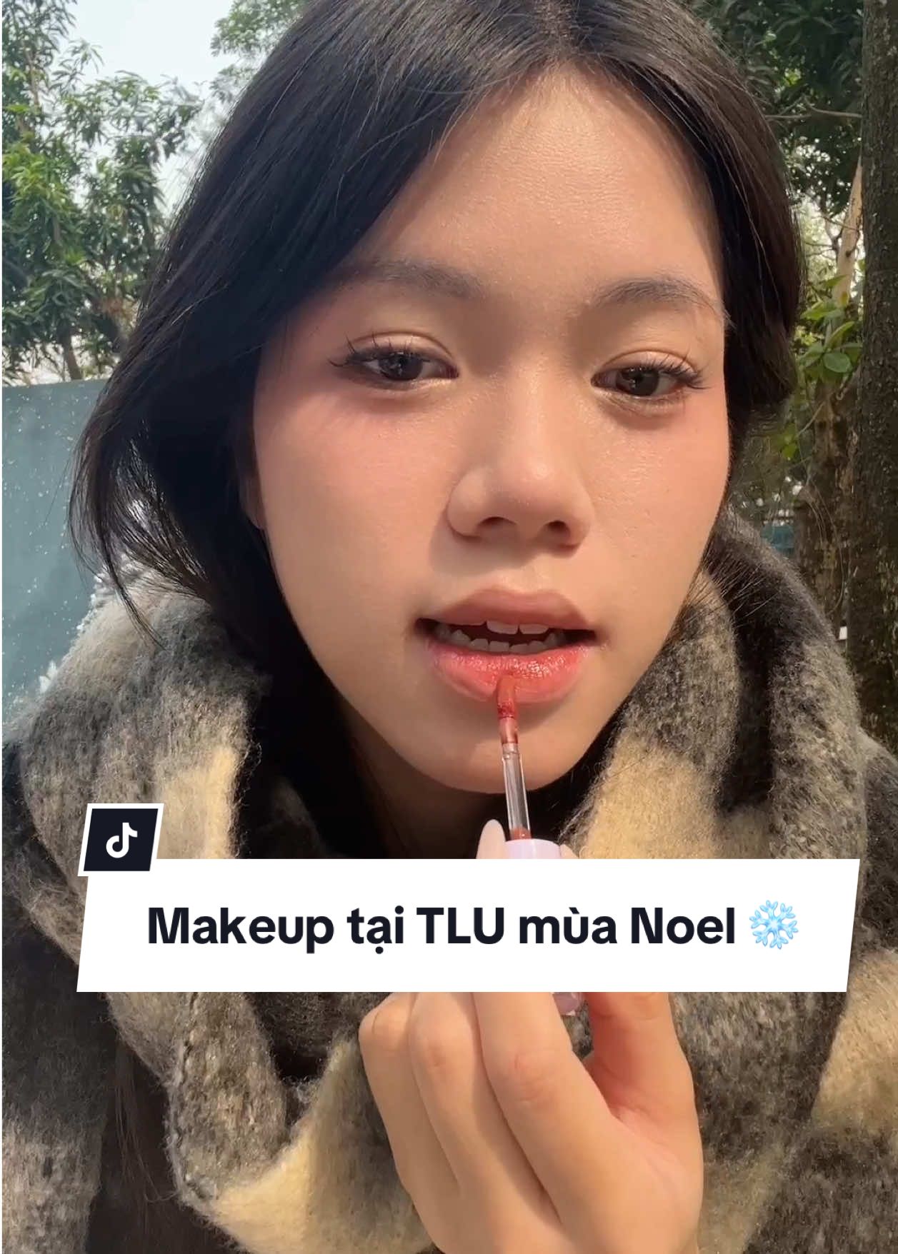 Lẹ lẹ qua TLU checkin ngay thui mấy bác oiii ❄️ #tlu #fyp #makeup #noel #christmas #merrychristmas #ofelia #mahongofelia 