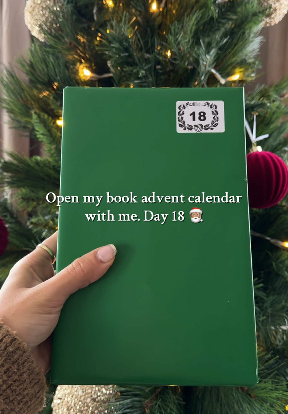 Day 18 of my book advent calendar. 🎅🏽🤎 #BookTok #bookadventcalendar #fyp #bookish #adventcalendar #fantasybooktok #bookworm #booktokfyp 