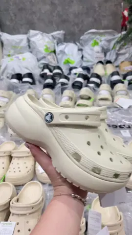 Crocs Classic Platform ( Bone ) 