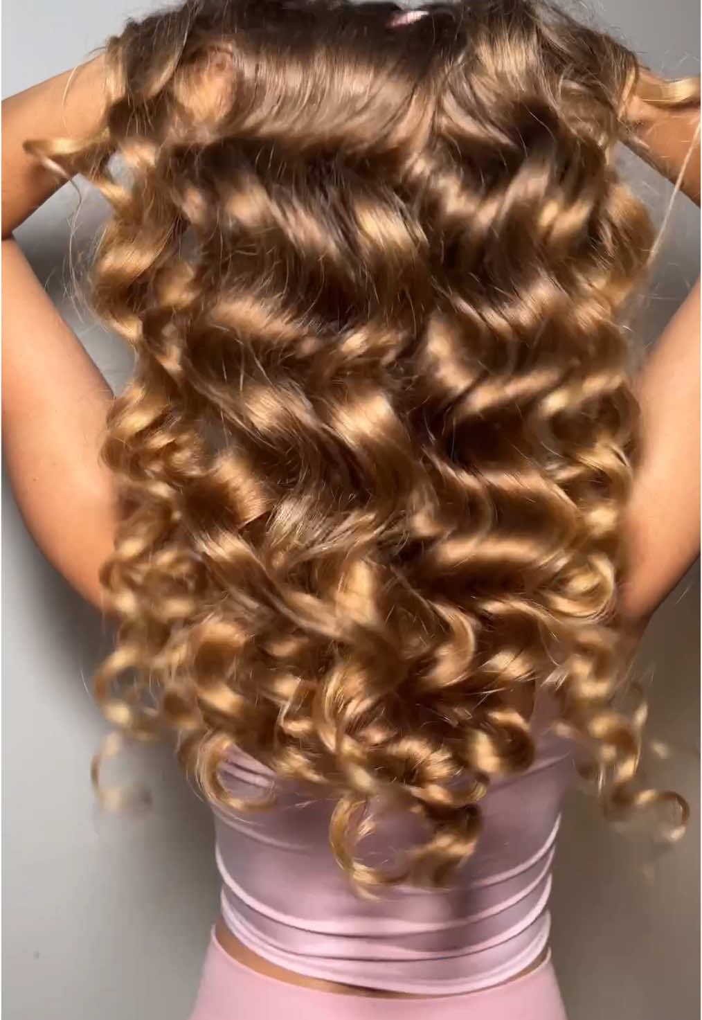 2 curlers method😍😍😍 #healthyhair #beauty #heatlesscurls #longhair #longhairstyles #heatlesscurlsovernight #easyhairstyle #noheatcurls 