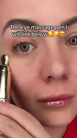 This NEW eye cream from @YIKAVO beauty has a built in massager! Its working wonders for me 😍 #beauty #skincare #aesthetics #facecream #yikavo #spotlight #tiktokmademebuyit