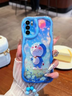 Ốp điện thoại Sunny Doremon. Thích hợp cho Android iPhone, đi kèm vòng đeo tay