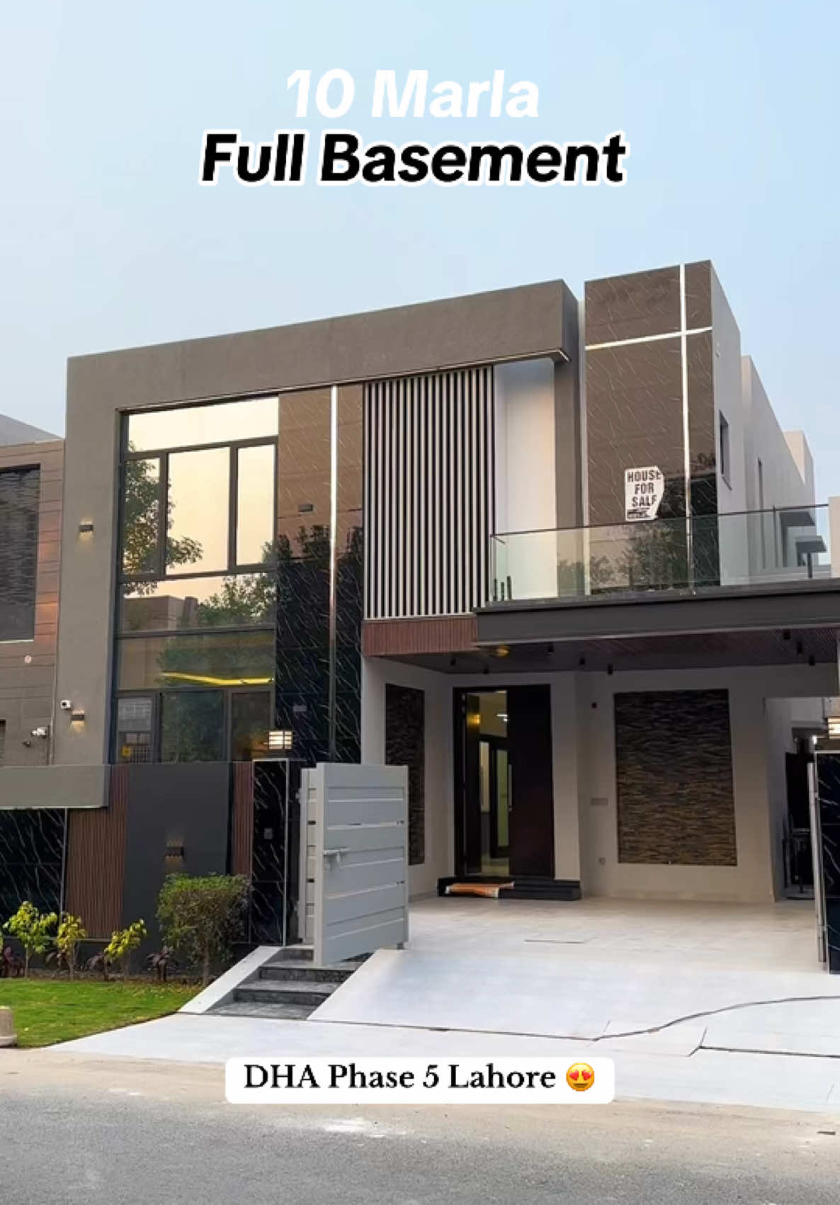 Ten (10) Marla Ultra Modern Design Full basement House  for Sale in DHA Phase 5 Lahore 😍 For design/Construction/Renovation & sale / purchase Call/WhatsApp:  ⁨+92 322 1477251⁩ Accomodations: 🔹5 Beautiful bedrooms  🔹6 bathrooms  🔹Drawing & Tv lounge  🔹3x kitchen’s 🔹store & servant quarter in basement  🔹Monty 🔹Tiled floor 🔹CCTV cameras 🔹Fire detecting & fighting system 🔹3 car parking Space  🔹A powder room 🔹Located in DHA Phase 5 Lahore  Demand: Rs. 750 Lac (Negotiable) #mzakahomes #moderndesignhomes #Home #house #housesinpakistan #10marlahouse #10marlahome #forsale #forrent #tilework #frontelevationdesign #housedesign #homedecor #uk #usa #dubai #uae #lahore #housesinlahore #dhalahore #dhaphase5 #realestate #propertyforsale #homeforsale #houseforsale #tiktokreels #tiktok #foryou #realestateinvesting #realestateinpakistan 