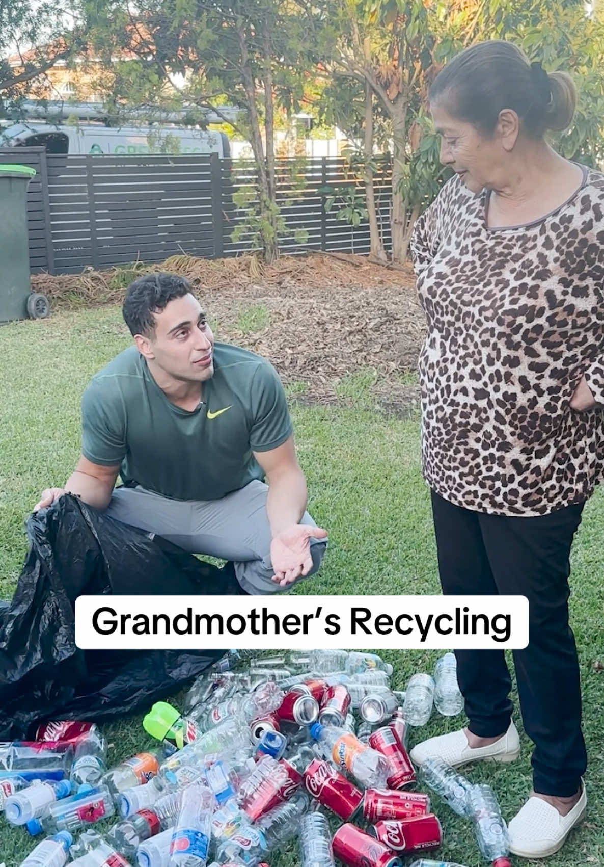 Grandmother’s Recycling #comedy #fyp #recycle 