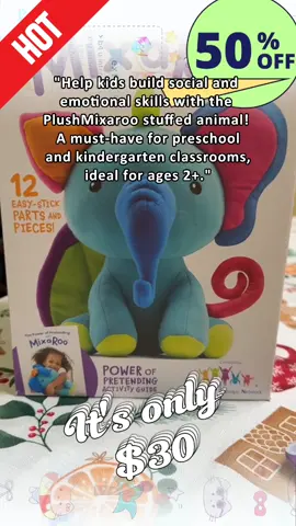 Is your kiddo a huge stuffed animal lover?! This is such a unique gift!! @Learning Resources #learningresources #stuffedanimal #mixaroo #uniquegift #imagination #giftsforkids #kidsgifts #TikTokShopBlackFriday #blackfridaydeals #TikTokShopCyberMonday #TikTokShopHolidayHaul #tiktokshop #tiktokshopfinds #giftideas #GiftGuide #affordablegifts 