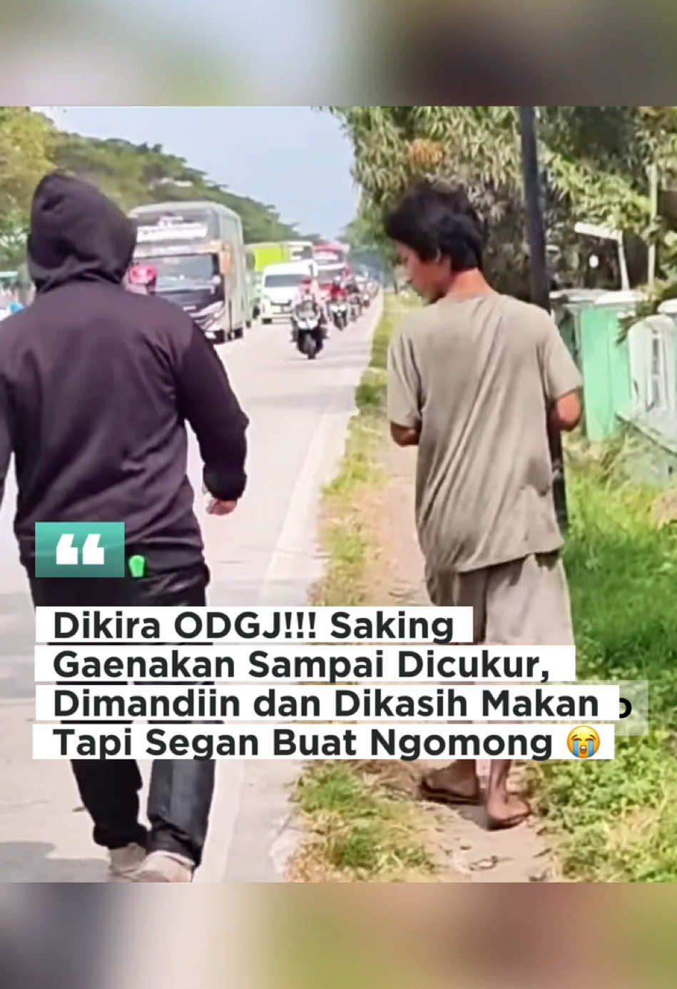 Dikira ODGJ!!! Saking Gaenakan Sampai Dicukur, Dimandiin dan Dikasih Makan Tapi Segan Buat Ngomong 😭 #jogjakampus #jogjakampusid 