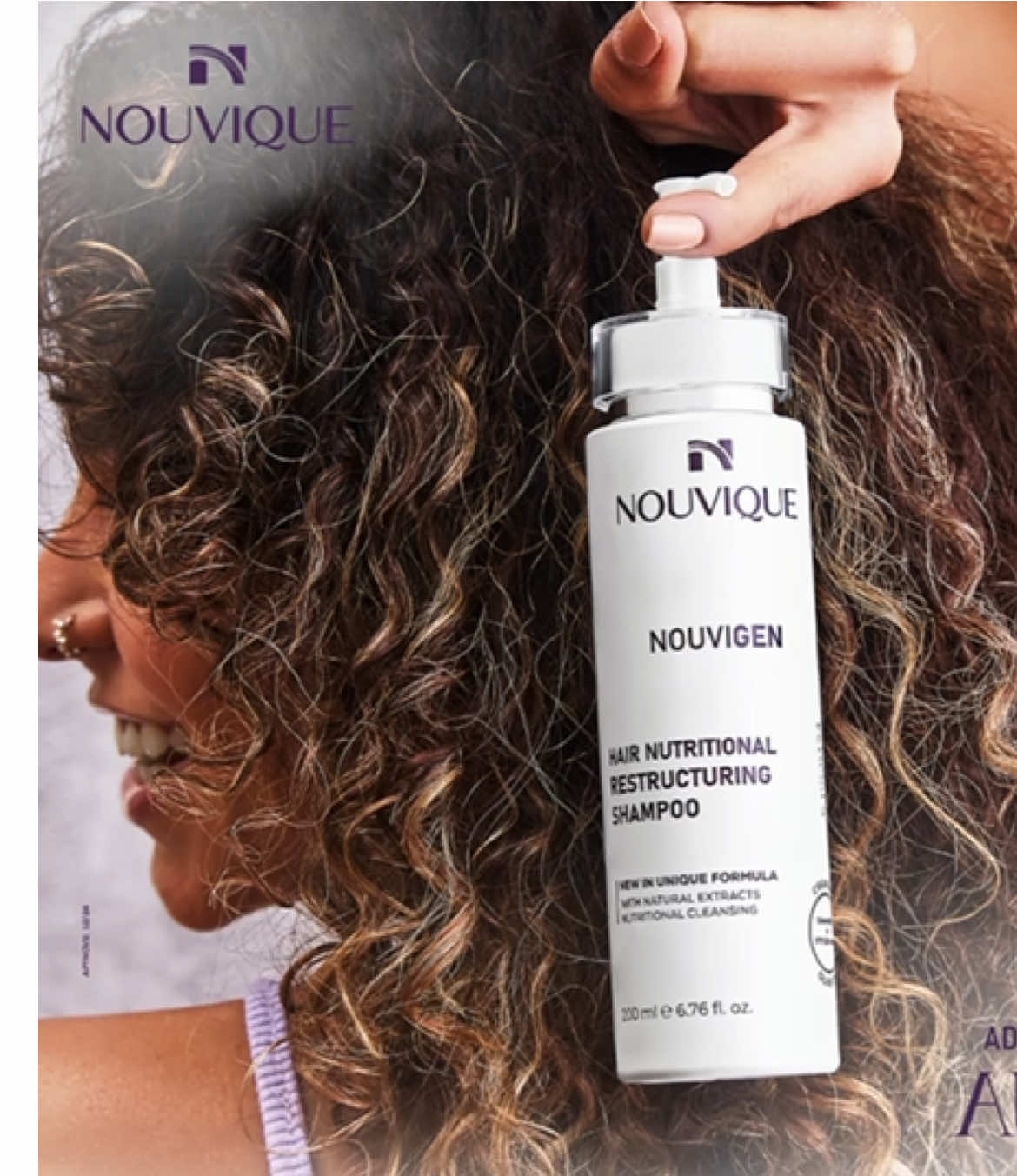 🌱وداعًا للشعر التالف مع شامبو نوڤيچين Nouvigen Nutritional Restructuring Shampoo! 🌱 لو شعرك محتاج تجديد، شامبو نوڤيچين هو الحل! هيصلح شعرك، يغذيه، ويخليه لامع وصحي! 💧✨ جربيه وشوفي الفرق من أول أستخدام! 😍 ✅مناسب لجميع أنواع الشعر.  #نوڤيك  #نوڤيچين #اعشقي_هالتك #adore_your_aura 