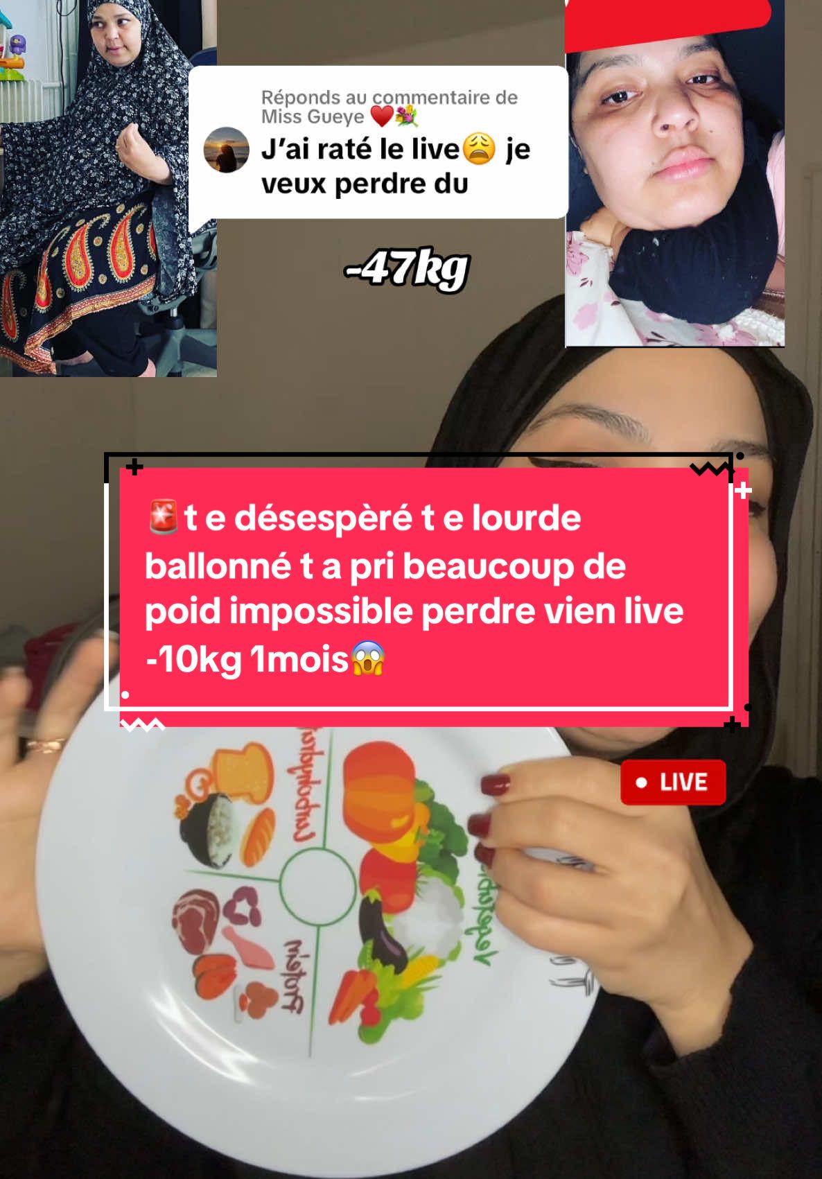 Réponse à @Miss Gueye ♥️💐  🚨t e désespèré t e lourde ballonné t a pri beaucoup de poid impossible perdre vien live -10kg 1mois😱 . . . #perdredupoids #motivation #desesperer #retentiondeau #reequilibragealimentaire #mangersainement #bop #croisentoi @Douha laribii @Rahma laribi  @Wafaroutineskincare🇹🇳🇫🇷🕊️  @Wafaroutineskincare🇹🇳🇫🇷🕊️  @Wafaroutineskincare🇹🇳🇫🇷🕊️ 